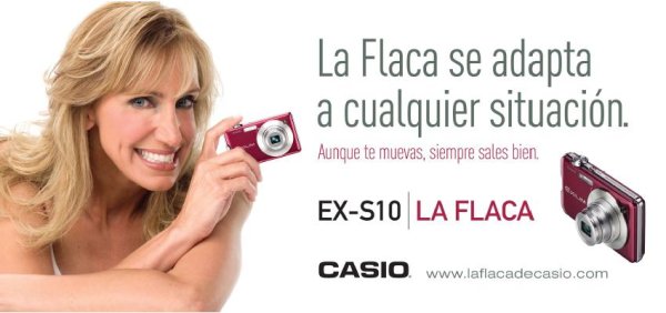banner ads best practices. Casio Spanish language ad