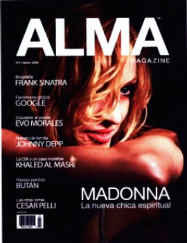 Alma cover with Madonna
