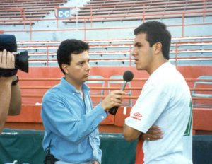 Fredy Willes and Cuahtemoc Blanco Aguilas