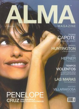Alma cover with Penelope Cruz