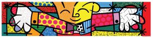 Romero Britto's The Hug