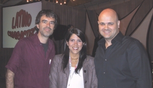 Paco Olavarrieta, Gustavo de Mello, and Ida Chacon