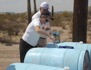 Hmane borders water tanks