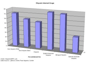 Latino online usage