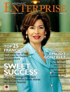 Hispanic Enterprise magazine cover June/July 2007