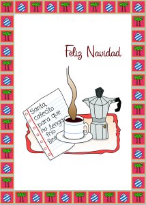 Lantigua Designs Feliz Navidad card