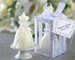 Quince gown candle