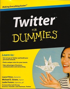 Twitter for Dummies book cover