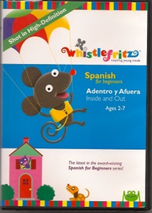 Whistlefritz Spanish for Beginners DVD cover