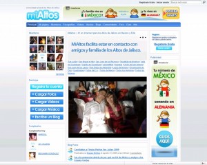 Mi Altos website 