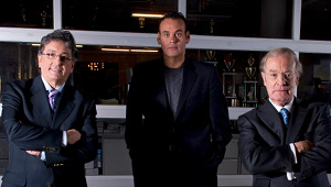 Jorge Ramos, David Faitelson and Jose Ramon Fernandez