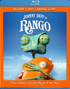 Rango DVD Blu-Ray cover