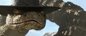 Jake the rattlesnake in Rango