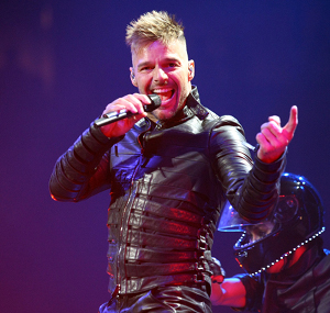 Singer Ricky Martin