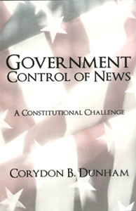 Government Control of News book cover
