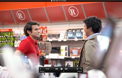 Radio Shack Spanish language TV ad